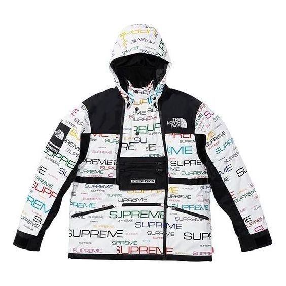 Supreme x The North Face Steep Tech Apogee Jacket 'White Black' SUP-FW21-261