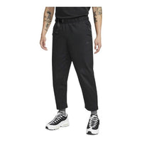 Men's Nike Solid Color Lacing Sports Pants/Trousers/Joggers Black DM5548-010