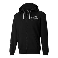 PUMA Rebel Full-Zip Hoody Jacket 'Black White' 585488-51