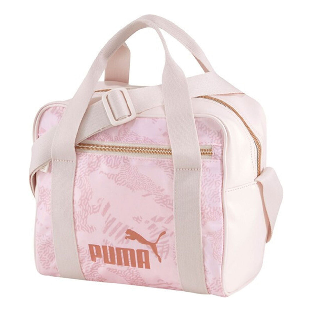 (WMNS) PUMA Core Up Mini Duffle Bag 'Pink Beige' 076972-02
