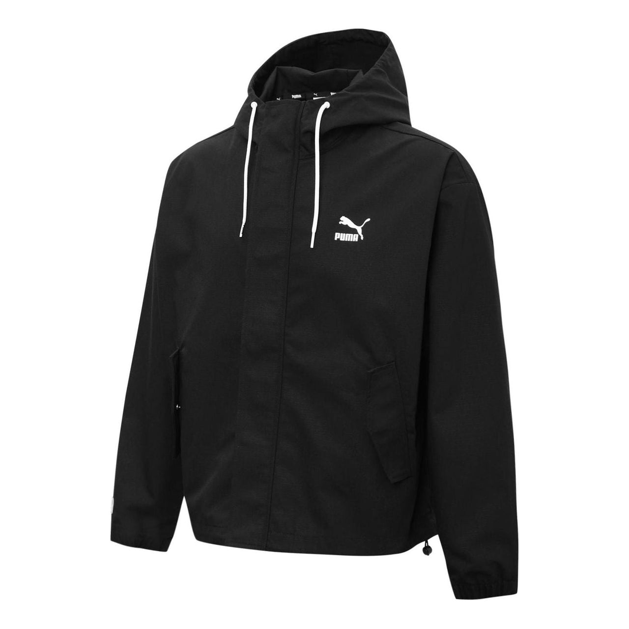 PUMA Windbreaker Hoodied Jacket 'Black' 537523-01