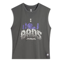 Li-Ning BadFive Graphic Tank 'Grey' AVSU461-2