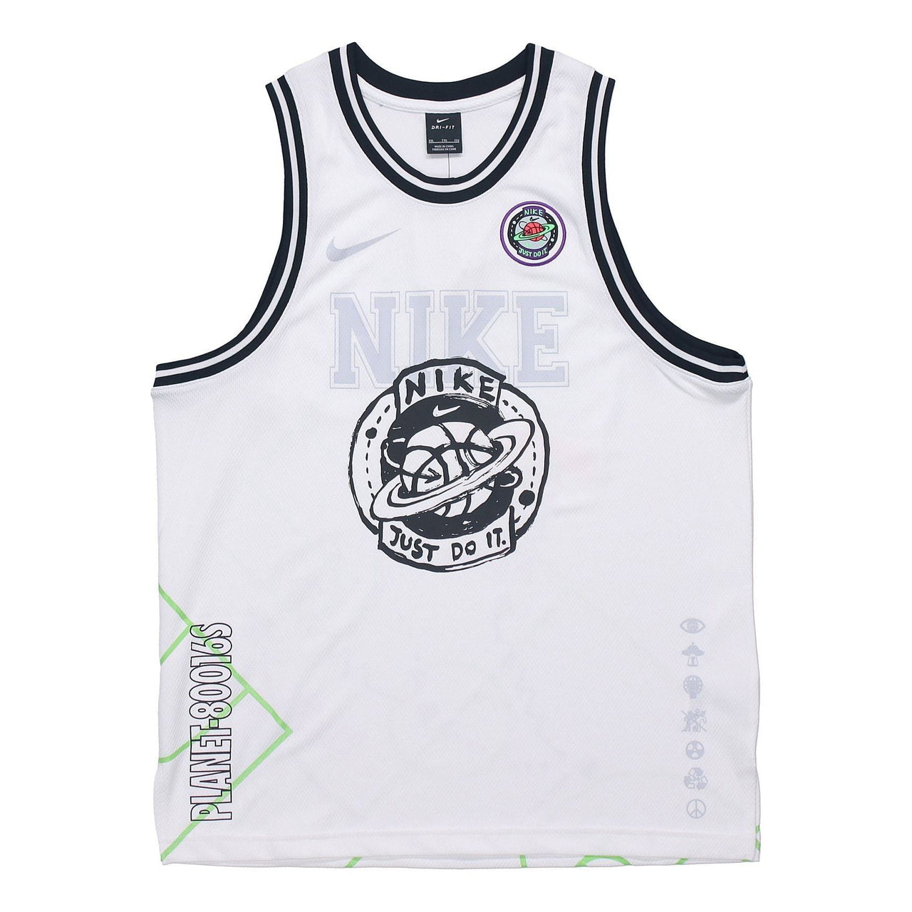 Nike DNA Summer Hoops Sports Top Men White CW4814-100