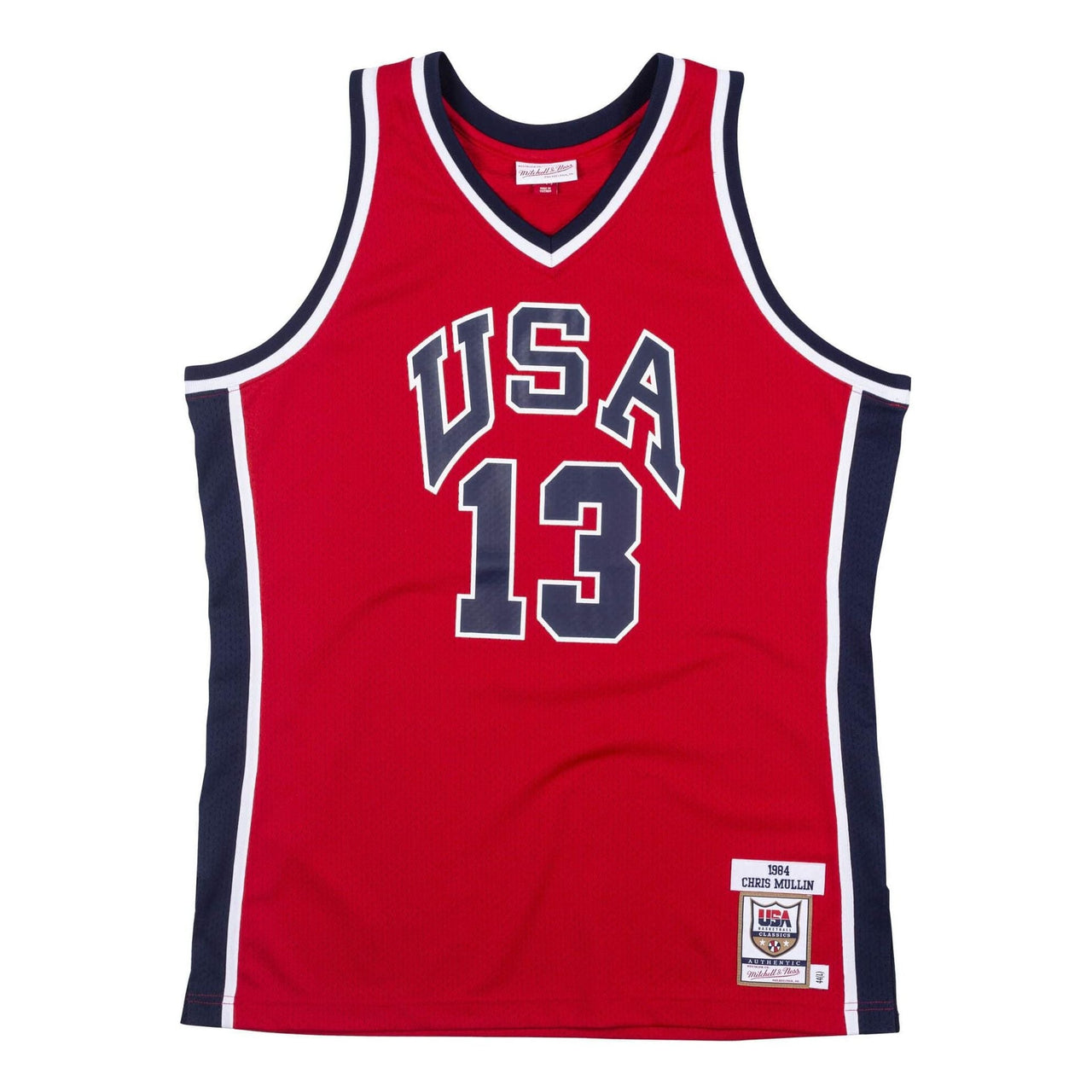Mitchell & Ness NBA Chris Mullin Team USA 1984 Jersey #13 AJY4AC19079-USASCAR84CMU