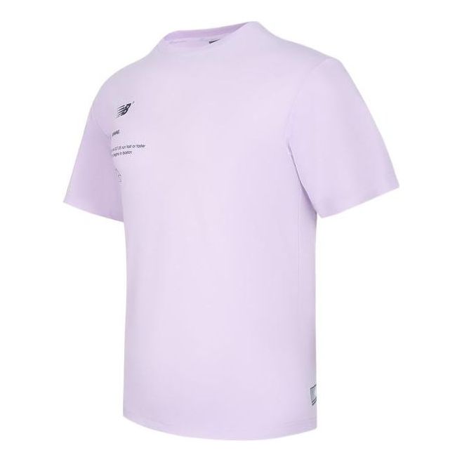New Balance Lifestyle Logo Tee 'Lilac' 5EC2U863-DV