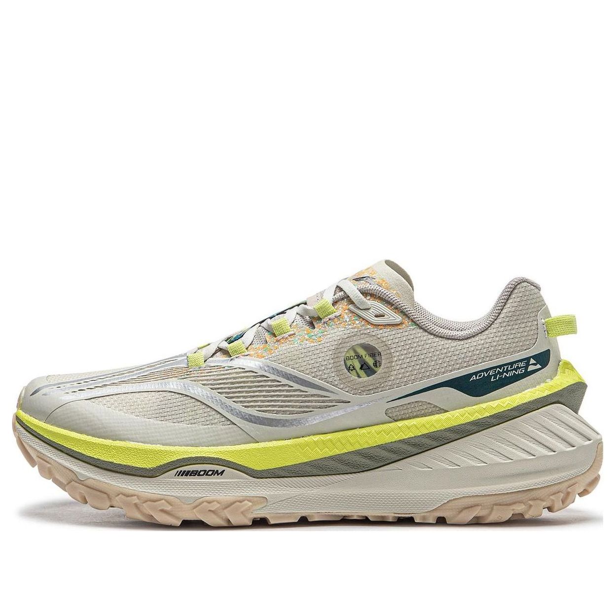 (WMNS) Li-Ning Dilu 'Grey Yellow' ARNT004-5