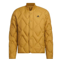 adidas Regular Varsity Down Jacket 'Yellow' IX7085