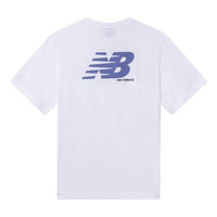 New Balance Lifestyle Logo T-Shirt 'White Purple' 5EC26023-WT