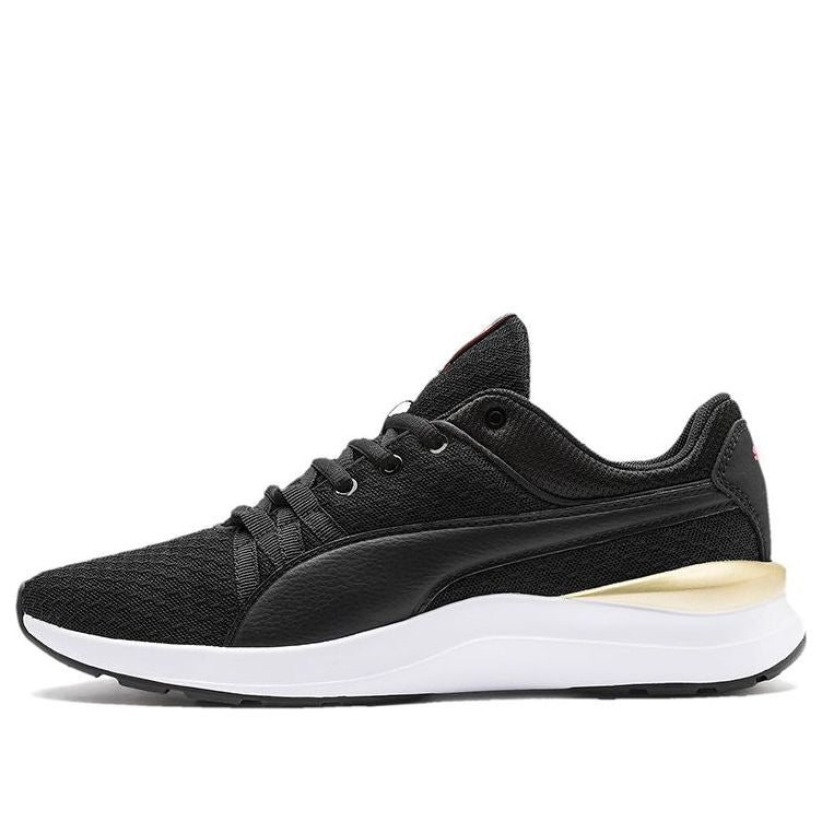 (WMNS) PUMA Adela Core Black/White/Gold Low sneakers 370544-01