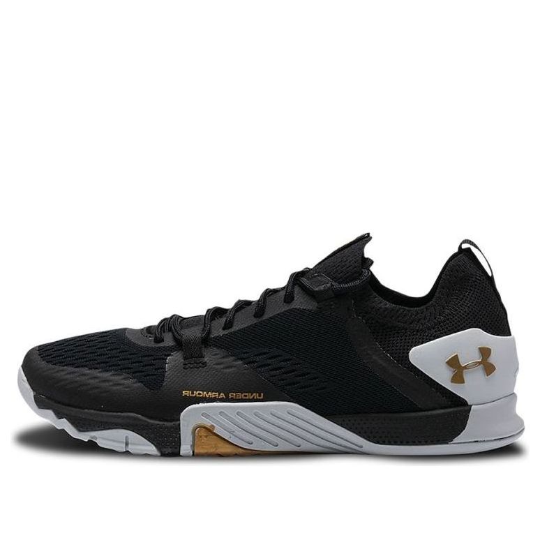 (WMNS) Under Armour Reign 2 TriBase 'Black Metallic Gold Luster' 3022614-003