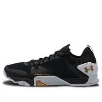 (WMNS) Under Armour Reign 2 TriBase 'Black Metallic Gold Luster' 3022614-003