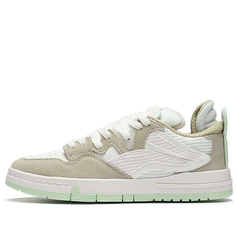 (WMNS) Li-Ning Wave Pro 'White Khaki' AECS052-4