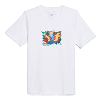 adidas Mettz World Peeps Short Sleeve Tee 'Chalky Brown Multicolor' HM9360