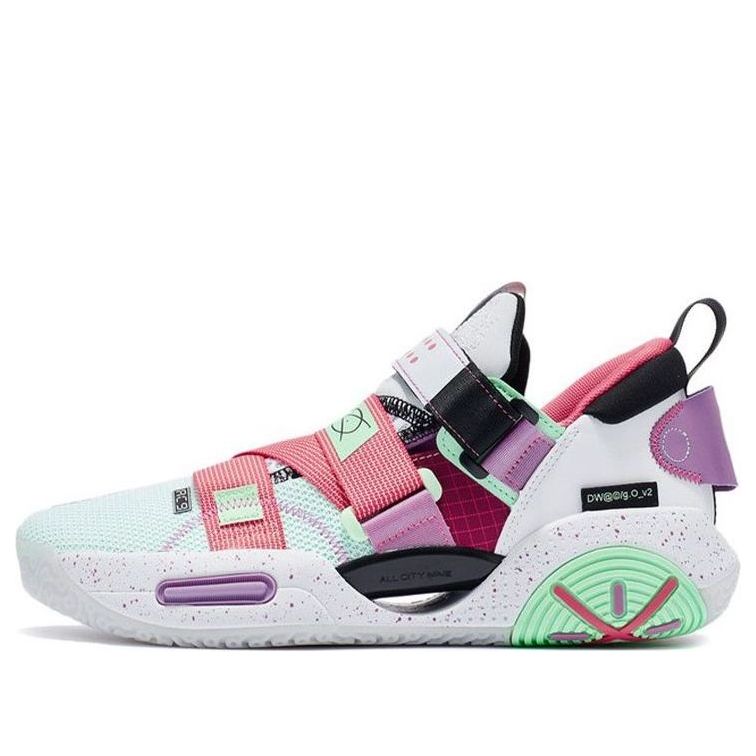 Li-Ning Wade All City 9 V2 'White Canna Red' ABAR075-4