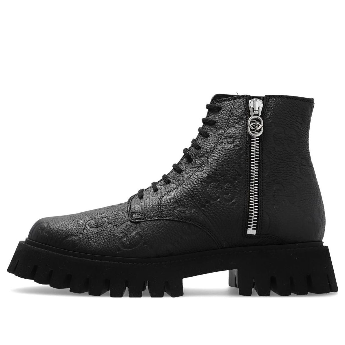 Gucci GG leather boot 'Black' 699584-AACJC-1000