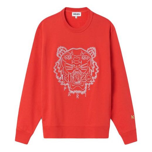 (WMNS) KENZO SS21 Capsules Series Round-neck Swea Red FB52SW8244MN-21