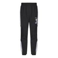 adidas neo Woven Athleisure Casual Sports Long Pants Black EJ7065