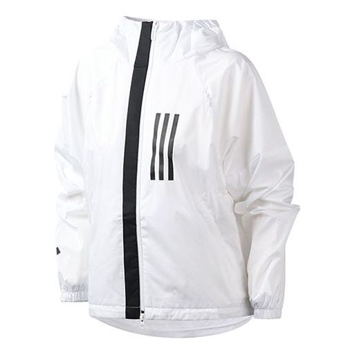 (WMNS) adidas W.N.D. Water-repellent Jacket White FH6665