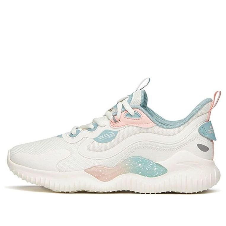 (WMNS) ANTA Running Series Sneakers 'White Blue Pink' 922145556-2