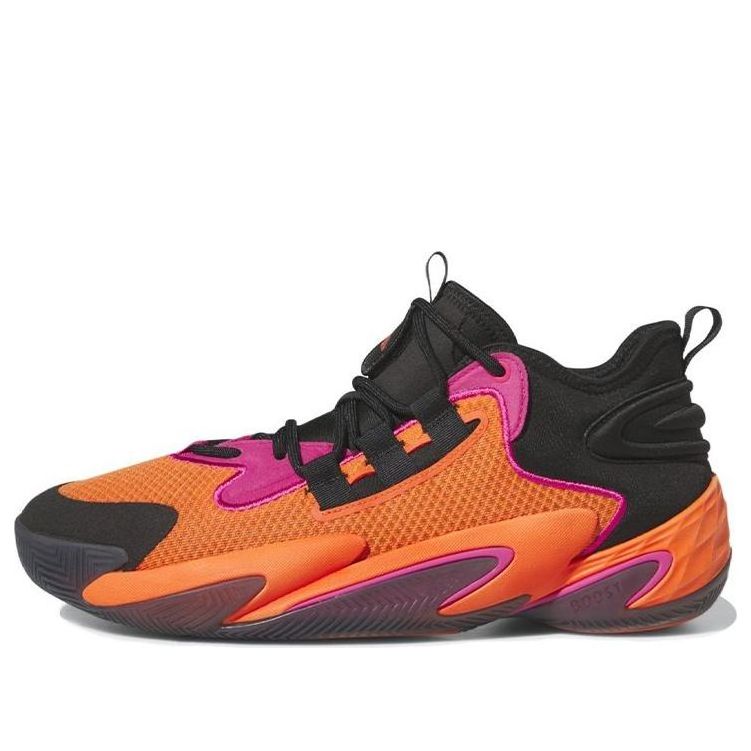 adidas BYW Select Basketball Shoes 'Black Impact Orange' IG4936