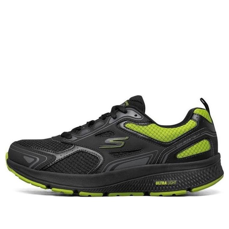Skechers Go Run Consistent Black/Yellow 220081-BKLM