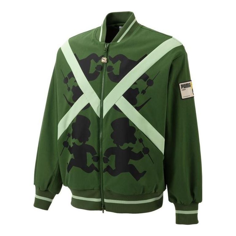 PUMA X Staffonly X Monopoly Jacket 'Green' 539893-80