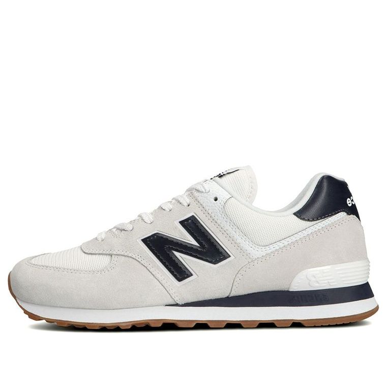 New Balance 574 Series Low Tops Retro White Black ML574TF2