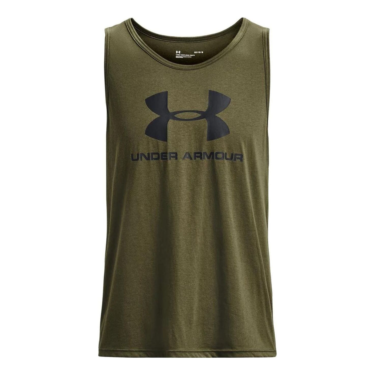 Under Armour Sportstyle Logo Tank 'Olive Green' 1329589-390