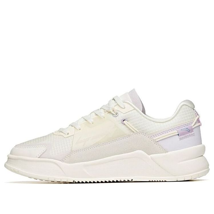 (WMNS) ANTA Skateboarding Series Sneakers 'White Purple' 922128820-3