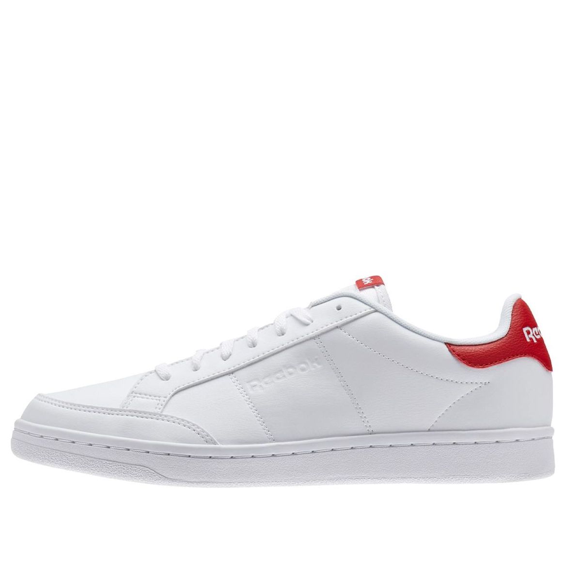 Reebok Royal Smash White Sneakers Red BS6494