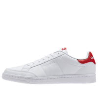Reebok Royal Smash White Sneakers Red BS6494