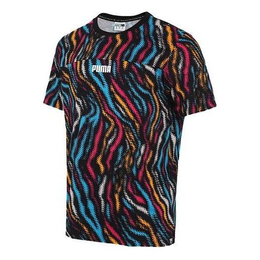 PUMA Wild Pack AOP Tee 'Black' 579508-71