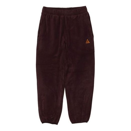 Nike ACG Fleece Casual Sports Pants Purple Red CV0659-643