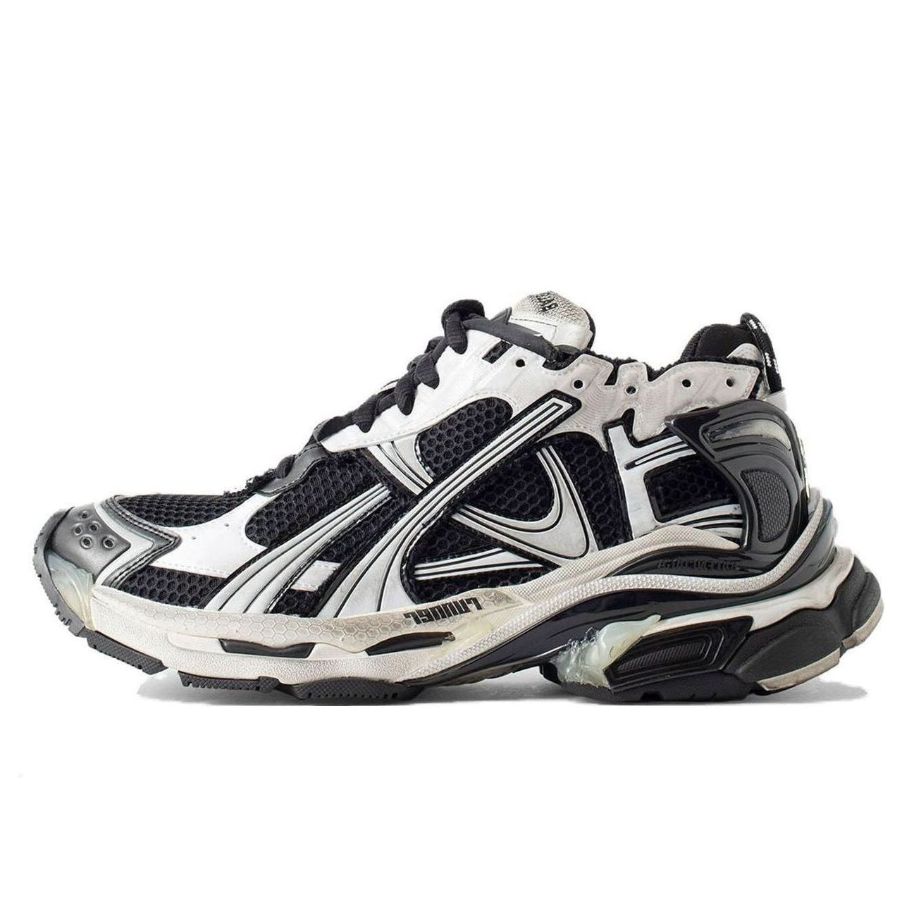 Balenciaga Runner 'Black White' 772774W3RMU9010