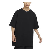 Nike Sportswear Circa Logo T-Shirt Asia Sizing 'All Black' DX0188-010