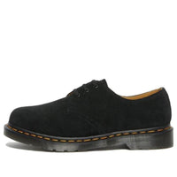 (WMNS) Dr. Martens 1461 Suede Oxford Shoes 'Black' 27458001