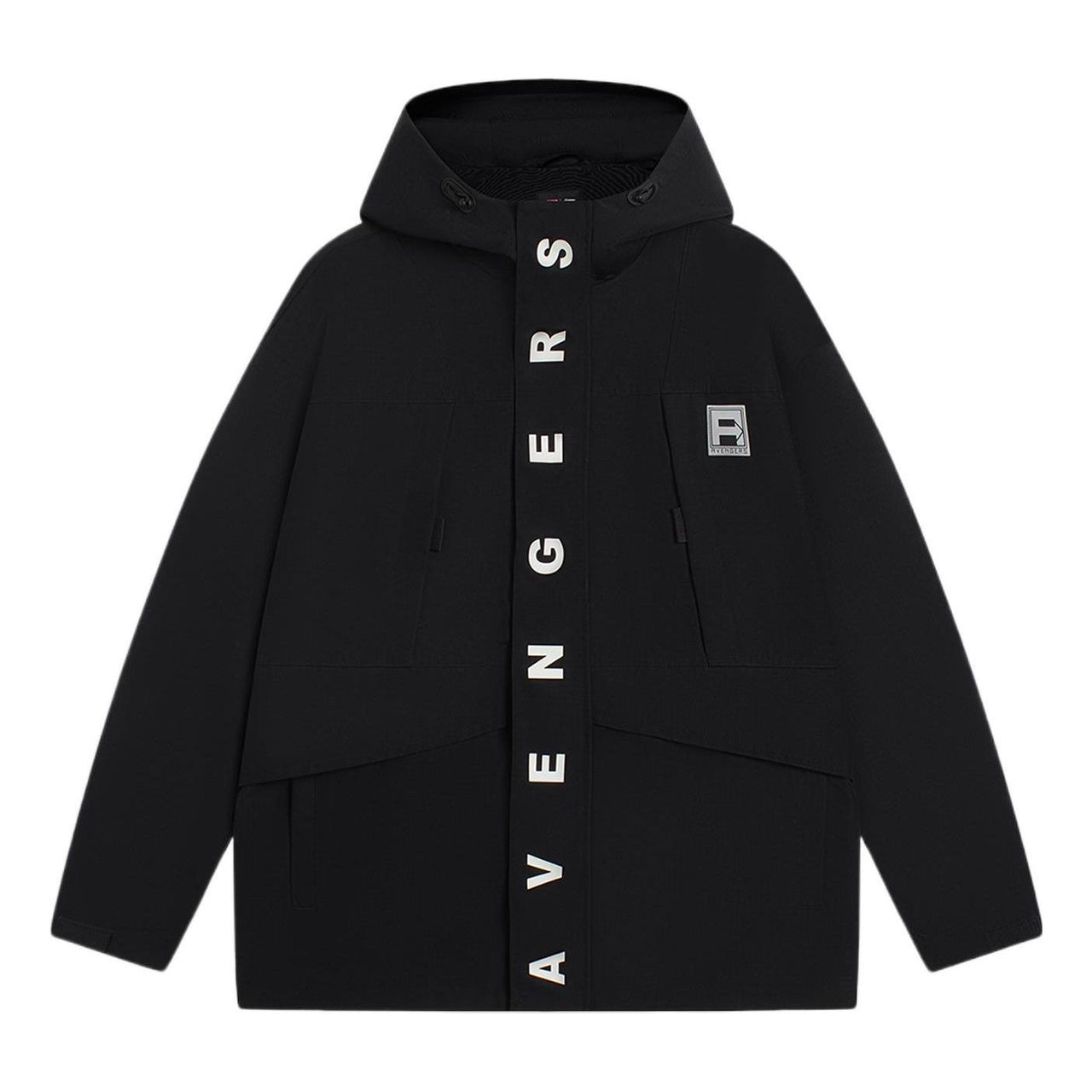 Li-Ning x MARVEL Graphic Windbreaker 'Black White' AFDSC93-2