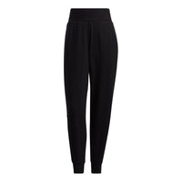 (WMNS) adidas Str W Pt Comf Solid Color Athleisure Casual Sports Long Pants/Trousers Black H09702