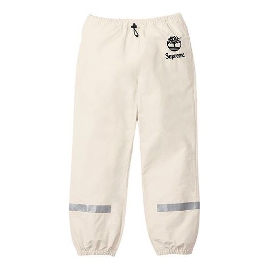 Supreme x Timberland Reflective Taping Track Pants 'White Black' SUP-SS21-712