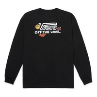 Vans Logo Long Sleeve T-shirt 'Black' VN0A5H86BLK