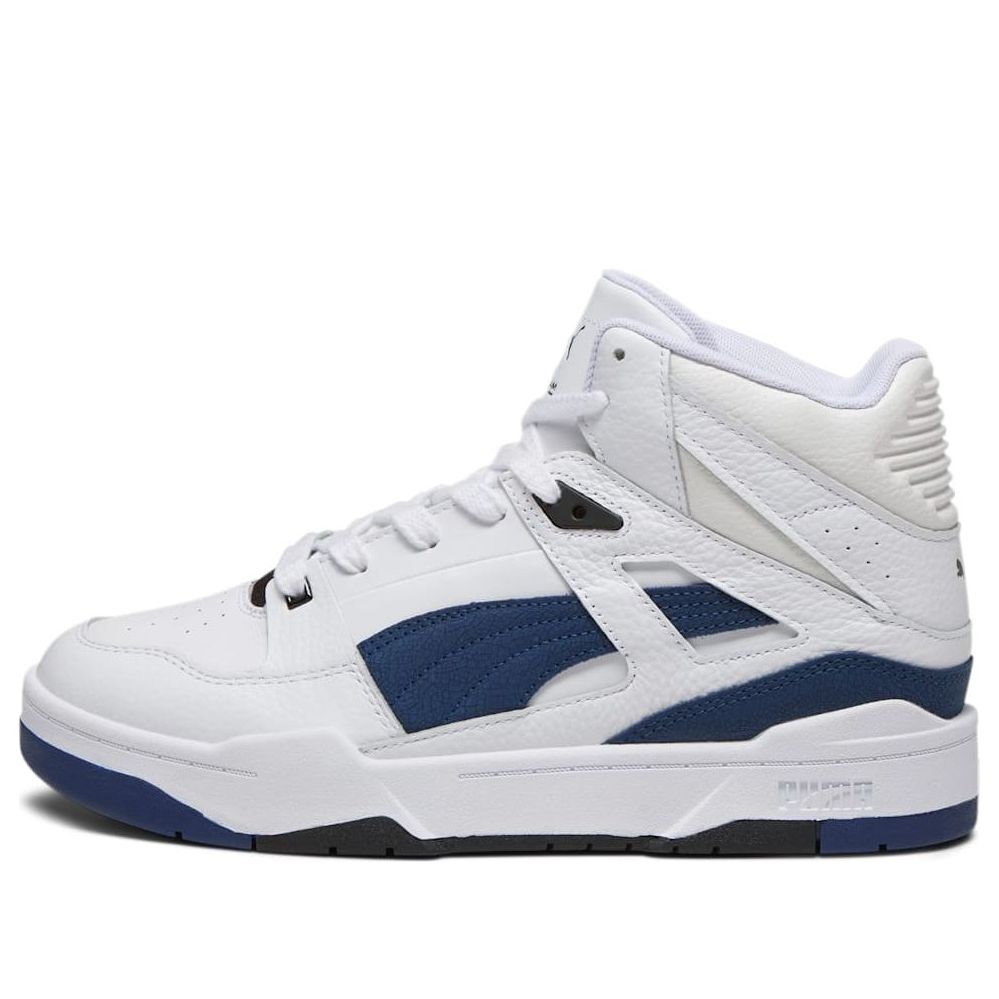 PUMA Slipstream High Cracked Leather 'White Navy' 393273-01