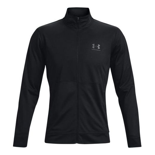 Under Armour Pique Track Jacket 'Black' 1366202-001