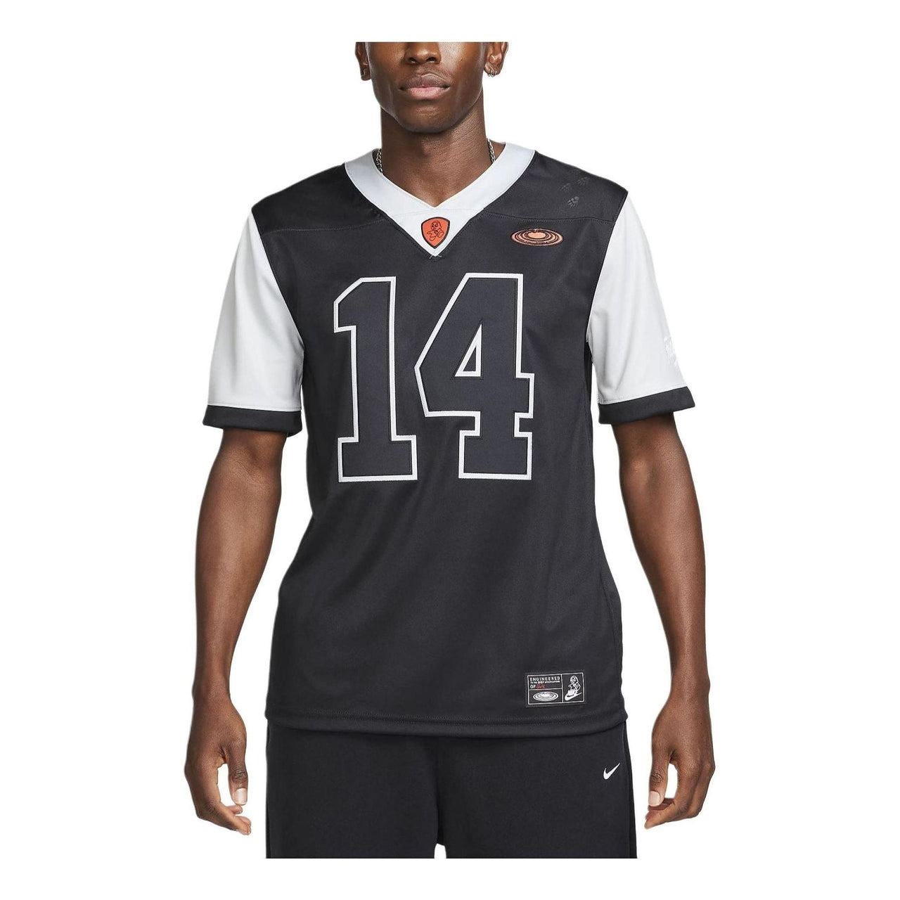 Nike Game x Doernbecher Freestyle Chris Football Jersey 'Black Silver' FZ2004-010