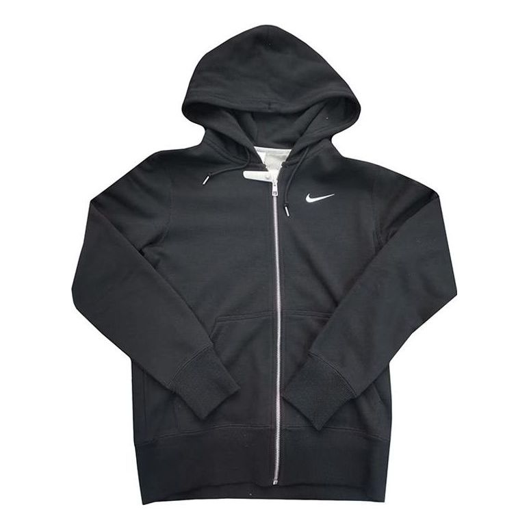 Nike Classic Small Logo Full Zip Hoodie 'Black' 521574-010