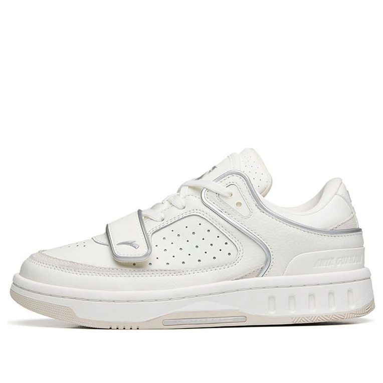 (WMNS) ANTA Skateboarding Series Sneakers 'White Silver' 122238015A-3