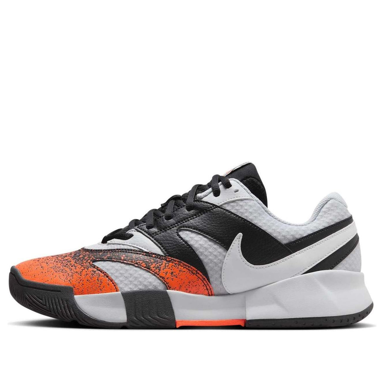 Nike Court Lite 4 Premium 'Pure Platinum Black Hyper Crimson' FQ8718-002