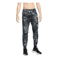 Men's Nike Packable Full Print Logo Plaid Casual Bundle Feet Sports Pants/Trousers/Joggers Black DB0869-060