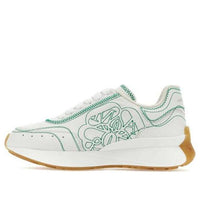 (WMNS) Alexander McQueen Sprint Runner 'White Green' 742737WIDN19999