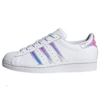 (GS) adidas Superstar J 'White Iridescent' FV3139