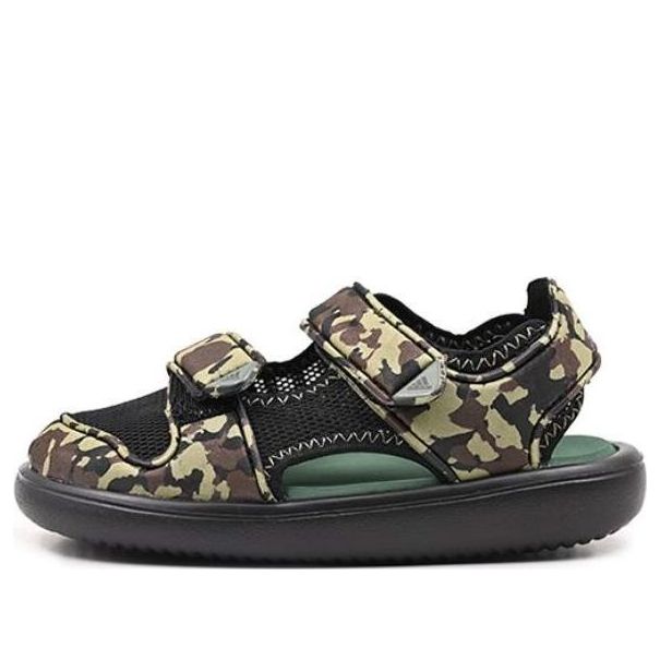 (PS) adidas Comfort Sandals Camouflage 'Brown' HP6790